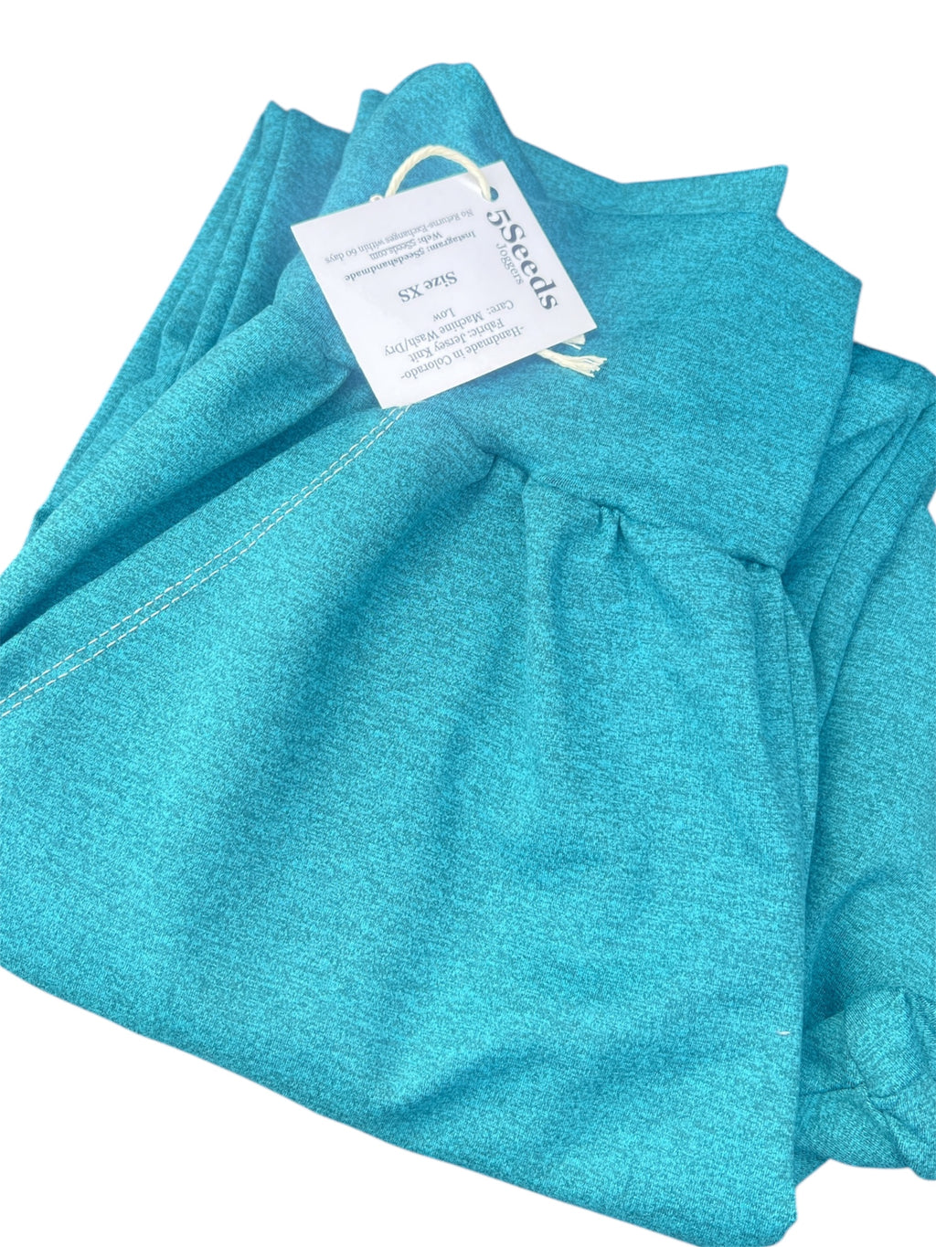 Winter Turquoise Heather Jogger
