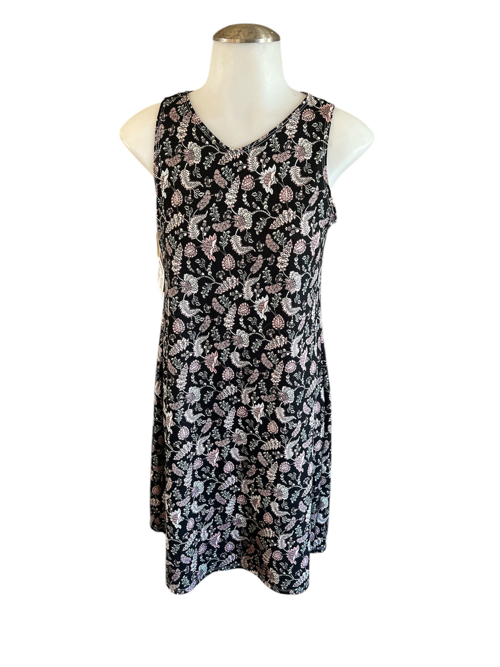 Black and Pink Floral