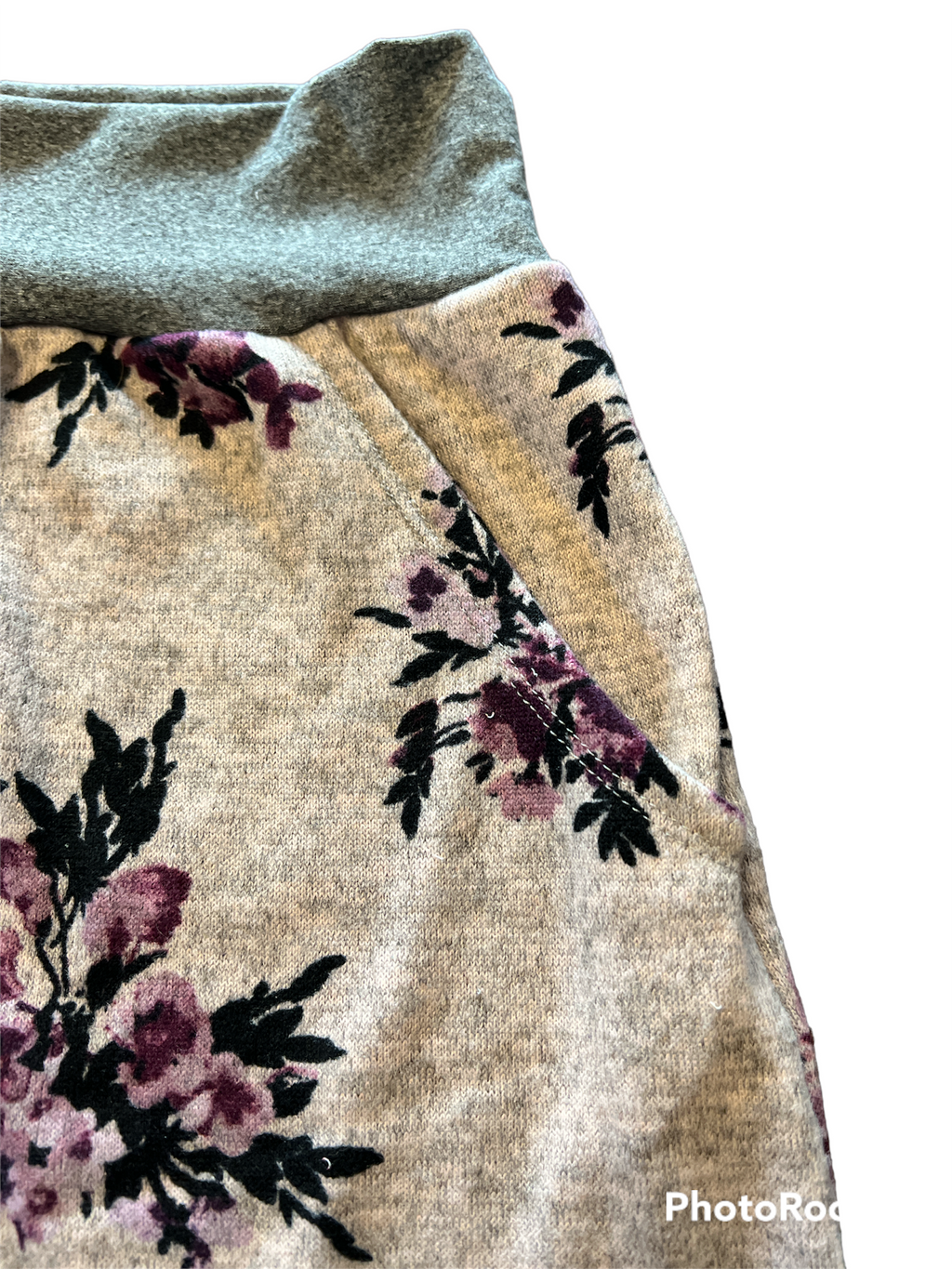 Pocket Winter Skirt - Lilac Floral