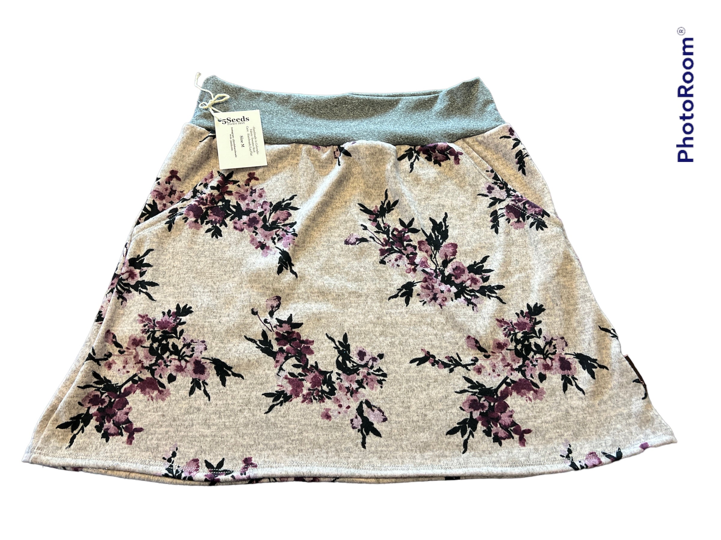 Pocket Skirt - Lilac Floral